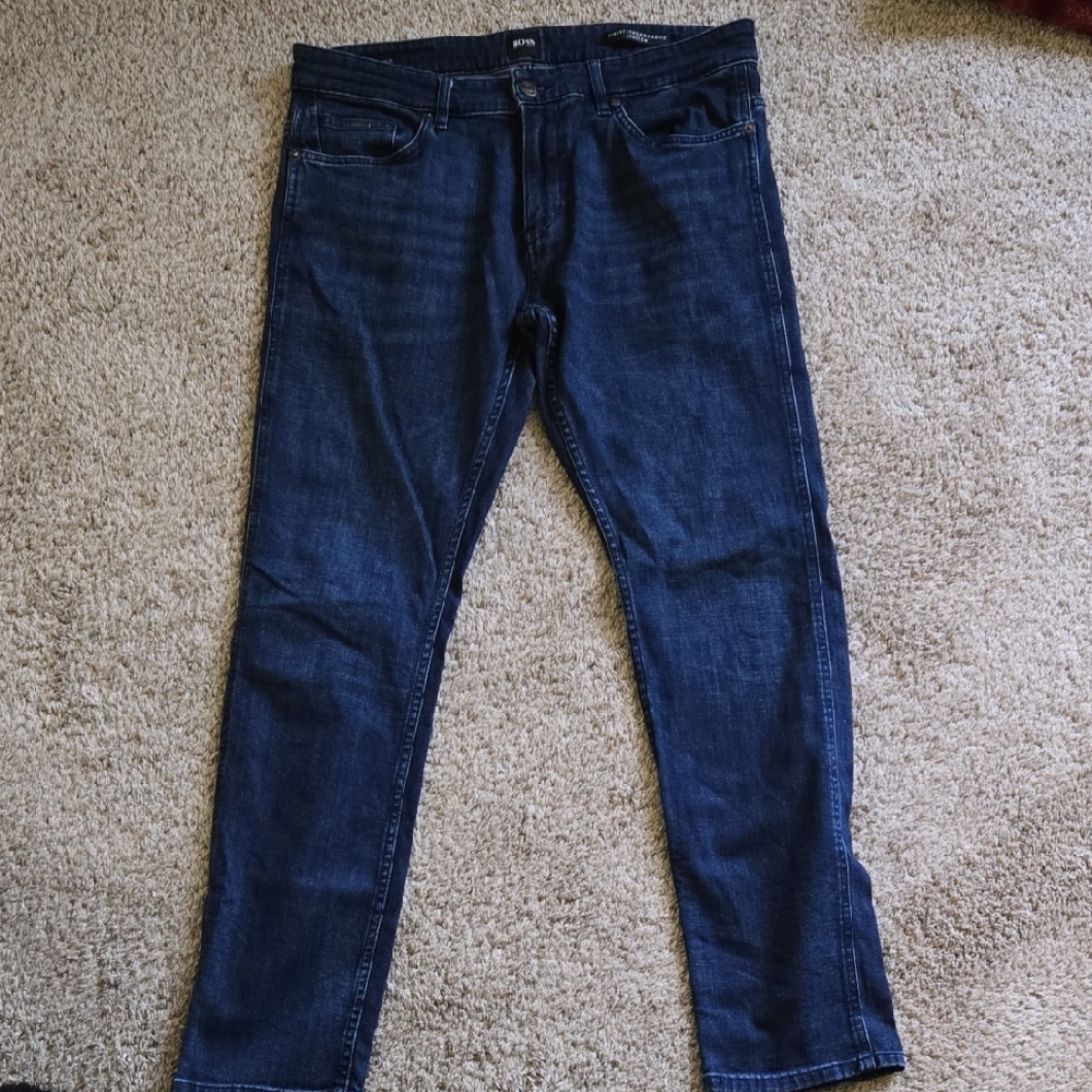Hugo BossBOSS Slim Fit Delaware Stretch Denim Jeans